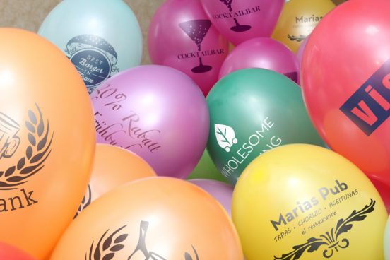 Bedruckte Ballons bestellen