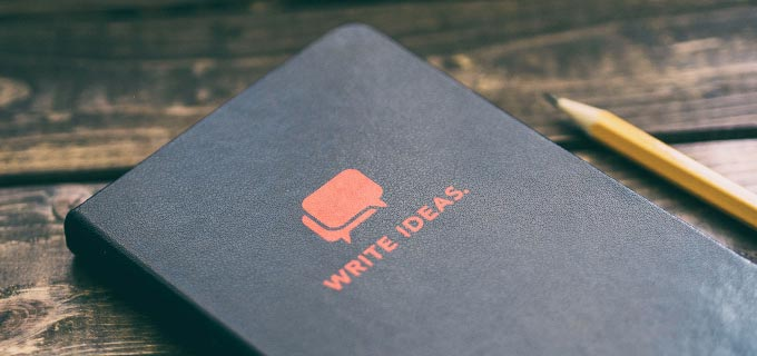 Bedruckte Notizbücher mit Logo